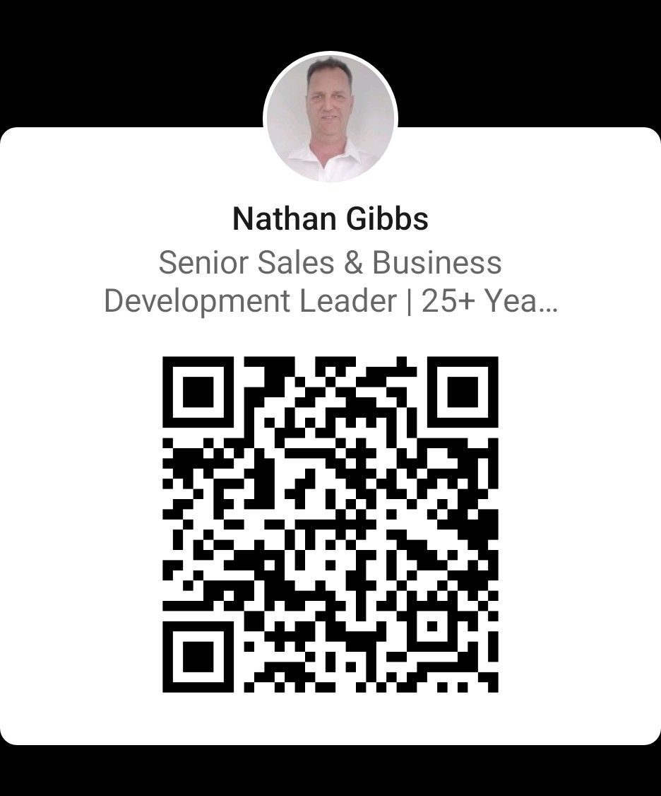 Scan to connect with Nathan Gibbs on LinkedIn